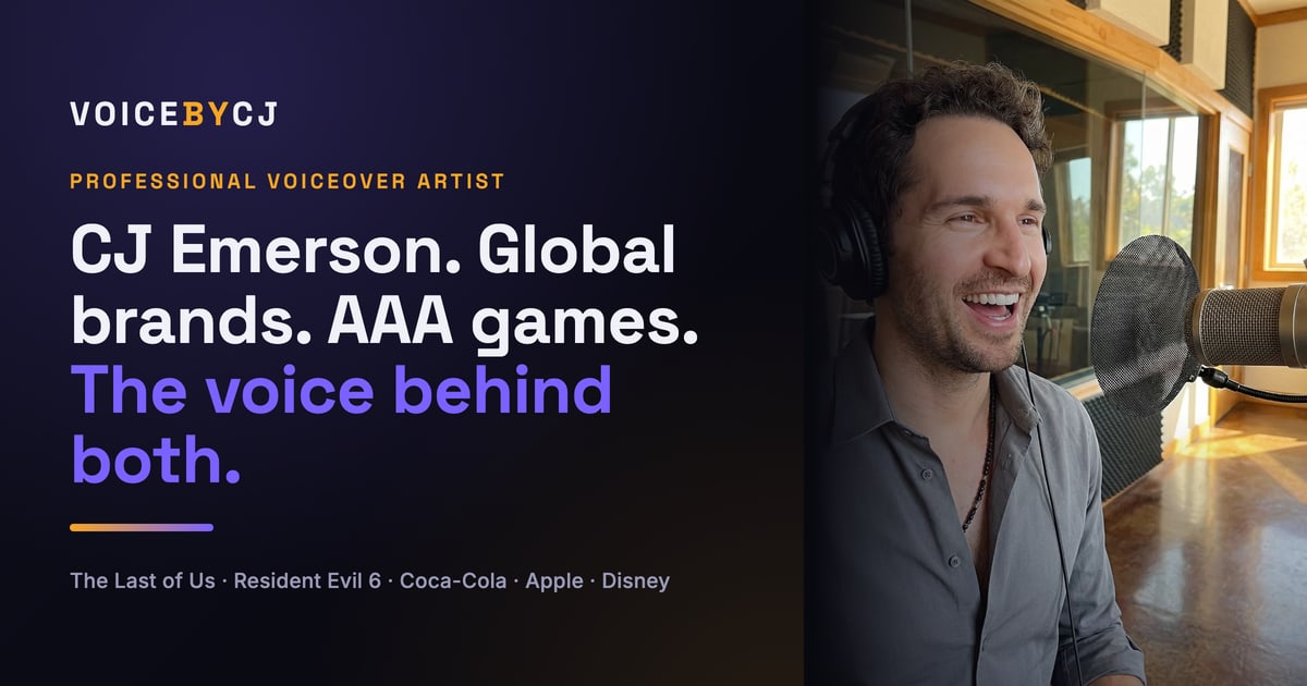 The Video Game Voice Acting Process Explained | CJ Emerson